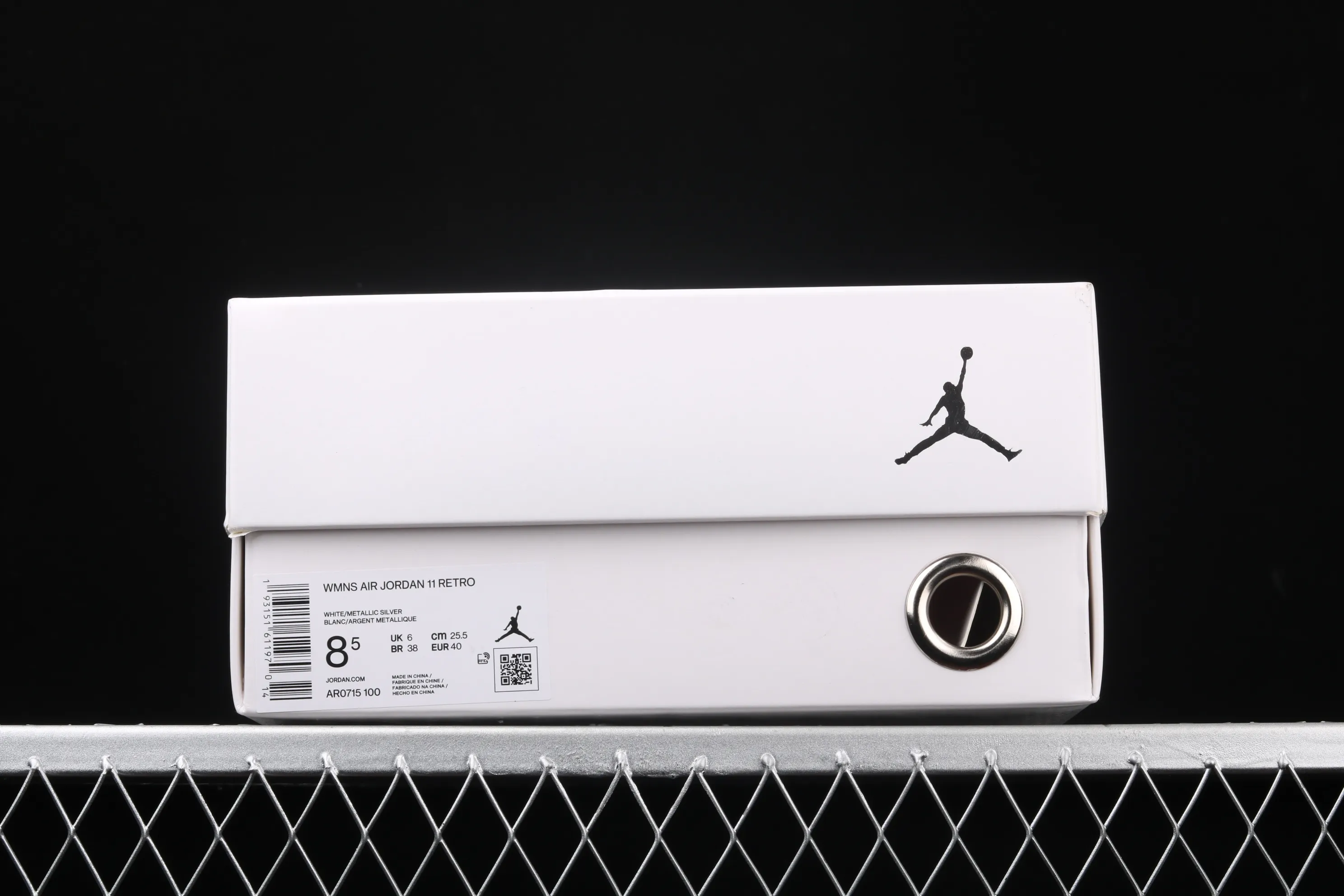 All categories Air Jordan Jordan series basketball shoes Air Jordan 11 Air Jordan 11 Metallic Silver AJ11 Joe 11 Swarovski Starry AR0715-100